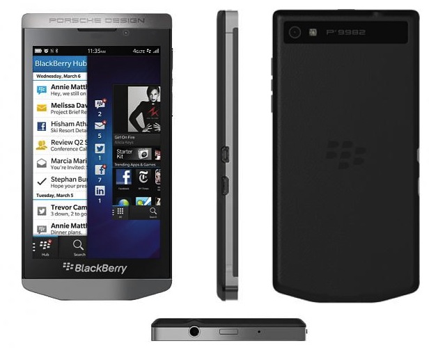 BLACKBERRY PORSCHE DESIGN P9982