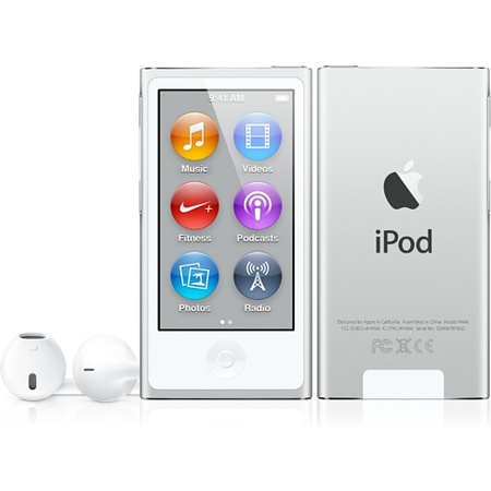 Apple iPod nano 7G 16GB silver (�����������)