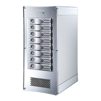 ���������� ������� �������� ������ Netstor NA762TB �� 8 ������ SAS/SATA � ����������� Thunderbolt